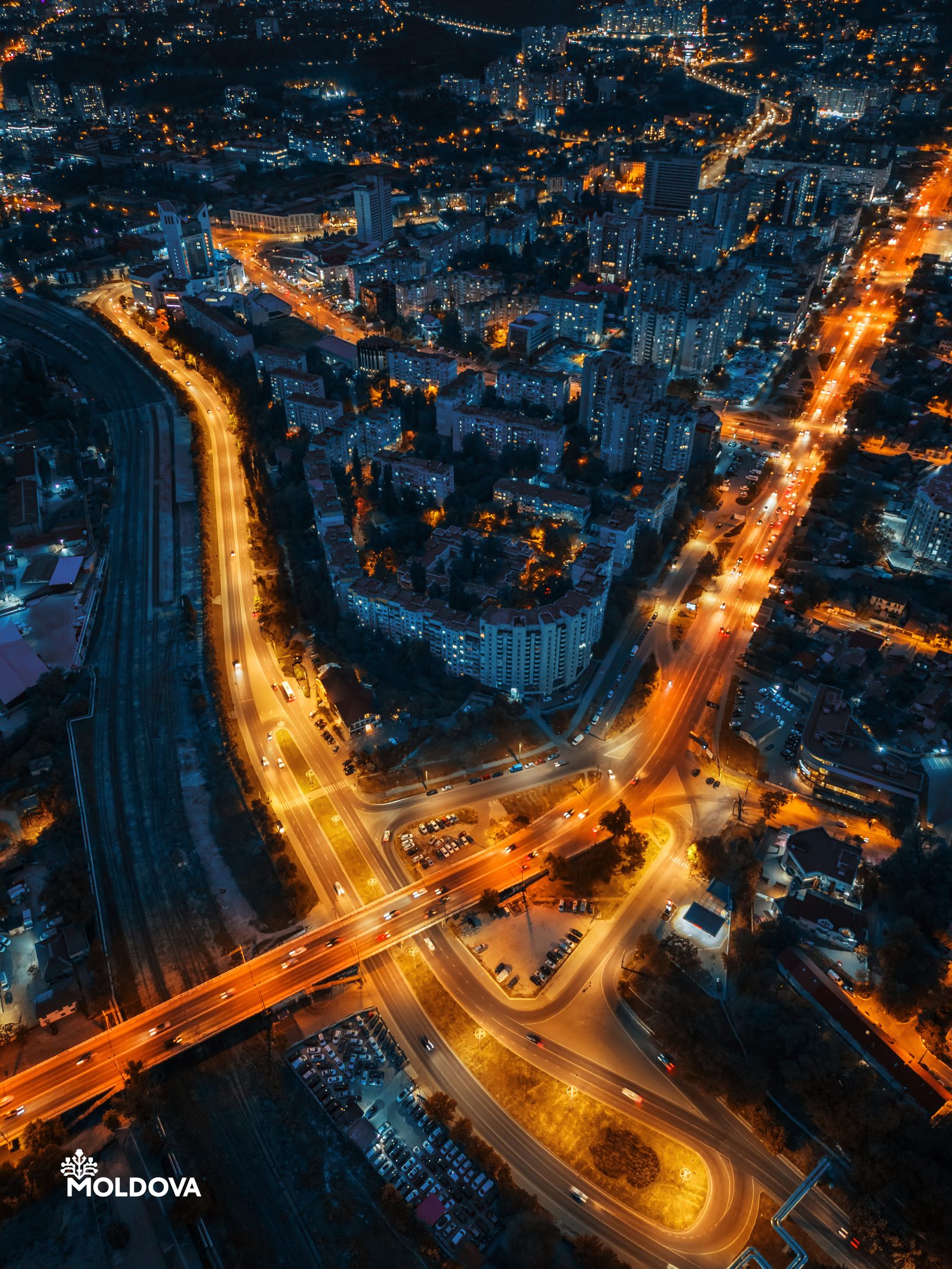 Chisinau at night